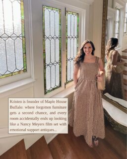 Discovered the ChatGPT “unhinged bio” trend and went down a rabbit hole…
🗝️If you’re an old soul who’s into historic homes, vintage and antique finds, interiors that are cheerful, elegant, cozy and nostalgic, have or love someone who has ADHD, are a long-suffering Buffalo sports fan, and/or a 40-something mom - you’ll find all of those things here. Hi, I’m Kristen! Welcome🙋🏻‍♀️

Thanks to my friend Amy @simplifybuffalo for this idea - head to her page, check out her unhinged bio - and give her a follow, too!