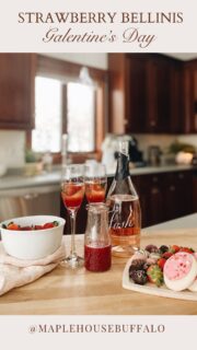 Breaking down my go-to Galentine’s Day cocktail for you this morning.🍓🍾🥂
📝Follow + Comment “RECIPE” 
🍓You can also make the recipe from start to finish simply by following along with my reel. Enjoy! 🥂