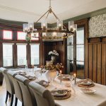 historic home, dining room design