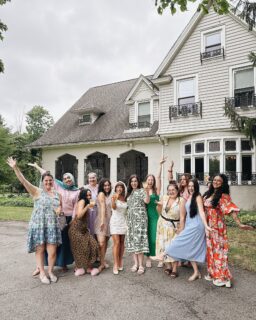 A farewell to summer- with styling tips and tricks, summer-to-fall garden flowers, and treasures (and friends shown here) sourced from the great @goodwillwny 💙

90% of what you see here was sourced second hand. The large art piece is a family heirloom, and the beautiful crystal lamps were gifted from my friend, Amy @simplifybuffalo. The plant stand, vintage bell and frame are from @goodwillwny

Here’s the “before” of the same space!

Not in the market for new patio furniture? Throw some pretty table linens over a card table (here I have two pushed together), use mismatched vintage chairs, pretty placemats, florals, taper candles, and vintage china. Blue & white plates sourced from @goodwillwny

Here’s the same Garden Party-themed table in action! 

My fellow @goodwillwny ambassadors and I threw a bridal shower for one of our own, @karla_annn! The only thing better than a beautifully curated setting and good food is great company.

These potted florals are fake and fabulous - and have been going strong for 2 (some 3) years now. 
It’s okay to mix in faux - much less work and still so pretty. The old ladies of my childhood who did this on their porches were onto something. Two of these six pots sourced from @goodwillwny 💙

This summer I designed & installed two gallery walls. This one is dedicated to our boys’ artwork. Frames are a mix of vintage & new, sourced from @goodwillwny & Amazon.

Gallery wall #2: a tribute to my dog, Hugo, who passed in January. The beautiful monogrammed art in the middle was designed and gifted to me by my friend and artist, @caitlinkrumm. All of the frames are new except the one displaying her work, which was sourced from an estate sale.

This was my second year planting zinnias and boy did they grow. They are actually super easy to plant and grow from seed - and the more you cut them, the more they bloom!

These lovely blooms will last all spring and summer until the first frost off fall. The more you cut, the more blooms you get! And - did you know you can hand-pick your zinnia color palette? It’s easier than you think - I did it here!

Italian lemon theme going in the kitchen this summer with a combination of vintage & new🫐🍋

Ita
