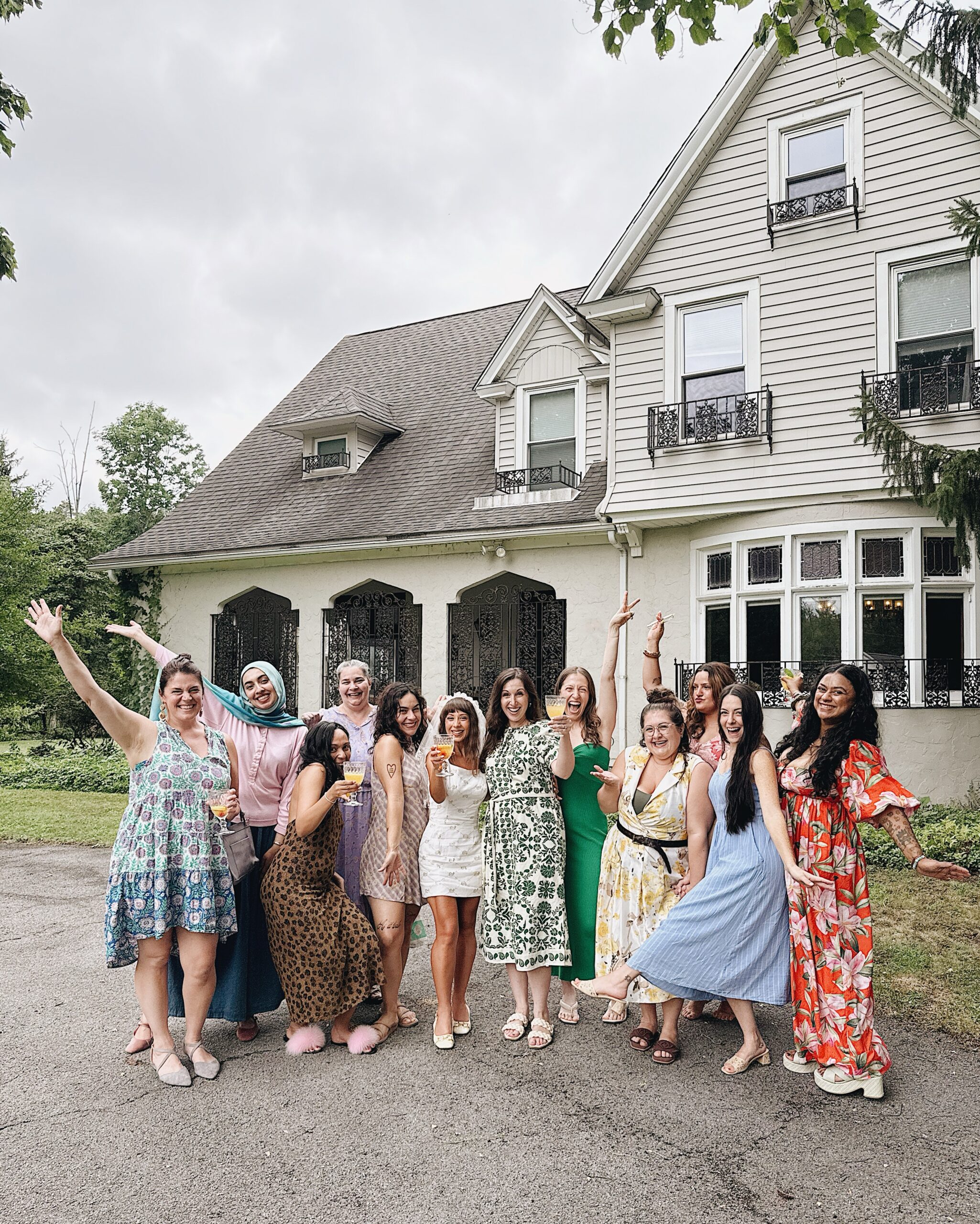 A farewell to summer- with styling tips and tricks, summer-to-fall garden flowers, and treasures (and friends shown here) sourced from the great @goodwillwny 💙
I’m honored to once again represent @goodwillwny as one of this season’s ambassadors!

90% of what you see here was sourced second hand. The large art piece is a family heirloom, and the beautiful crystal lamps were gifted from my friend, Amy @simplifybuffalo. The plant stand, vintage bell and frame are from @goodwillwny

Here’s the “before” of the same space!

Not in the market for new patio furniture? Throw some pretty table linens over a card table (here I have two pushed together), use mismatched vintage chairs, pretty placemats, florals, taper candles, and vintage china. Blue & white plates sourced from @goodwillwny

Here’s the same Garden Party-themed table in action! 

My fellow @goodwillwny ambassadors and I threw a bridal shower for one of our own, @karla_annn! The only thing better than a beautifully curated setting and good food is great company.

These potted florals are fake and fabulous - and have been going strong for 2 (some 3) years now. 
It’s okay to mix in faux - much less work and still so pretty. The old ladies of my childhood who did this on their porches were onto something. Two of these six pots sourced from @goodwillwny 💙

This summer I designed & installed two gallery walls. This one is dedicated to our boys’ artwork. Frames are a mix of vintage & new, sourced from @goodwillwny & Amazon.

Gallery wall #2: a tribute to my dog, Hugo, who passed in January. The beautiful monogrammed art in the middle was designed and gifted to me by my friend and artist, @caitlinkrumm. All of the frames are new except the one displaying her work, which was sourced from an estate sale.

This was my second year planting zinnias and boy did they grow. They are actually super easy to plant and grow from seed - and the more you cut them, the more they bloom!

These lovely blooms will last all spring and summer until the first frost off fall. The more you cut, the more blooms you get! And - did you know you can hand-pick your zinnia color palette? It’s easier than you think - I did it here!

Italian lem