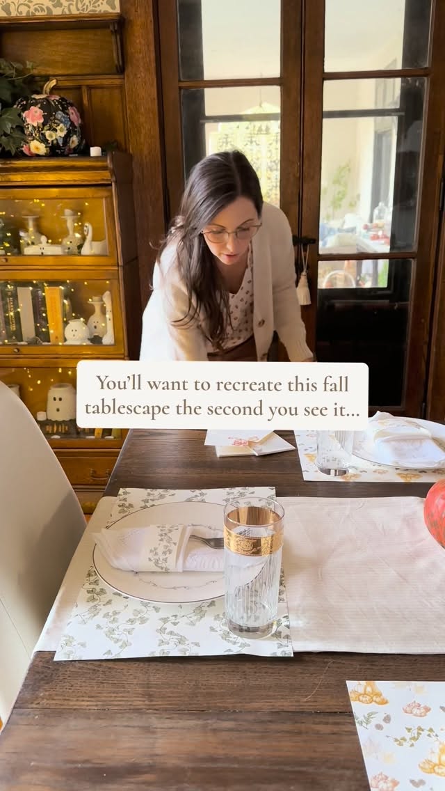 🍂Beautiful & affordable, ready-made place settings that can be re-used and recycled - created right here in Buffalo, NY? Sign me up! 
🍁Comment “FALL” for links (Use my code MAPLEHOUSE20 for 20% off)!
👩🏻‍🎨Original hand-drawn art by Buffalo artist Alyson O’Connor of @shopingoodcompany 
🍁What an honor to once again showcase Alyson’s Holiday Tablescape Collection in our home!

#shopsmallbusiness #falltablescape #entertainingathome #falltablesetting #oldhousecharm 

Friendsgiving | Thanksgiving | Simple and elegant tablescape design | Fall hosting